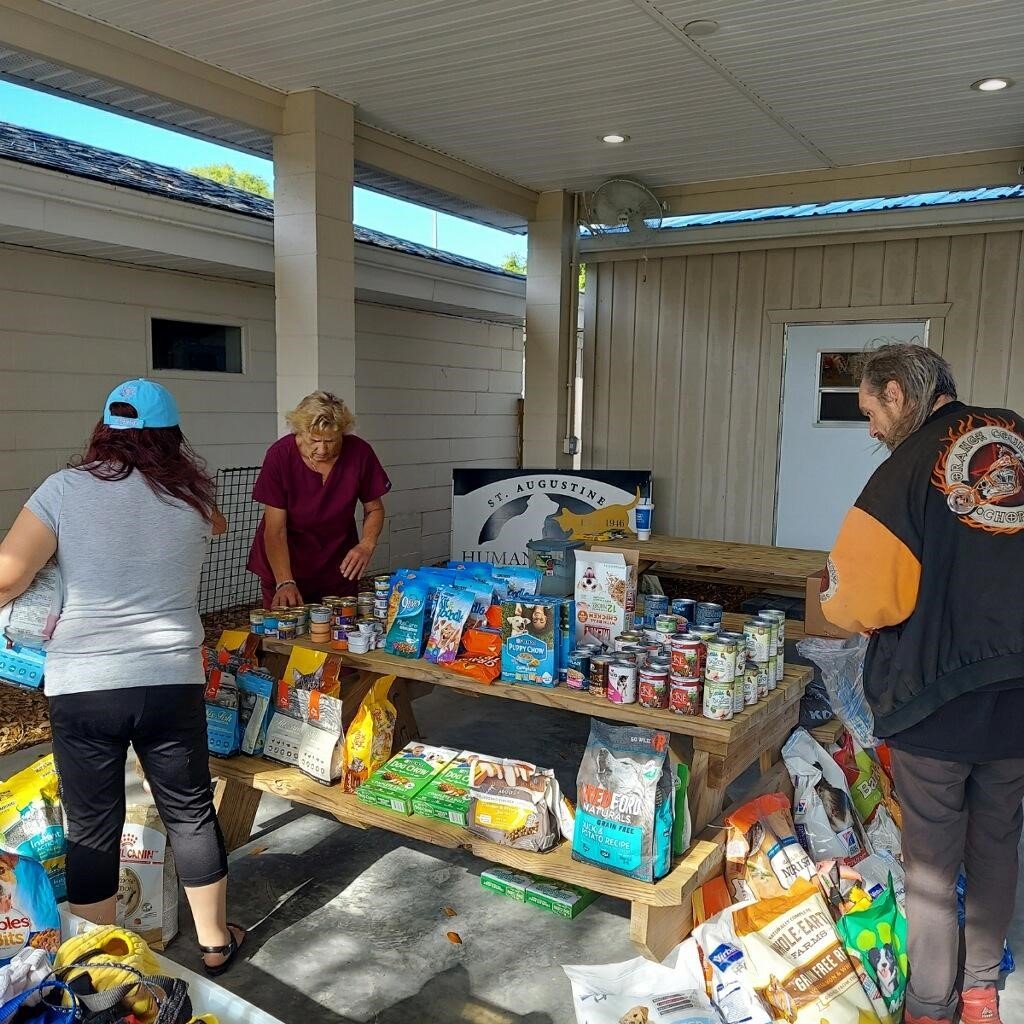 The St. Augustine Humane Society’s pet food pantry is another opportunity for local pet lovers to give back.